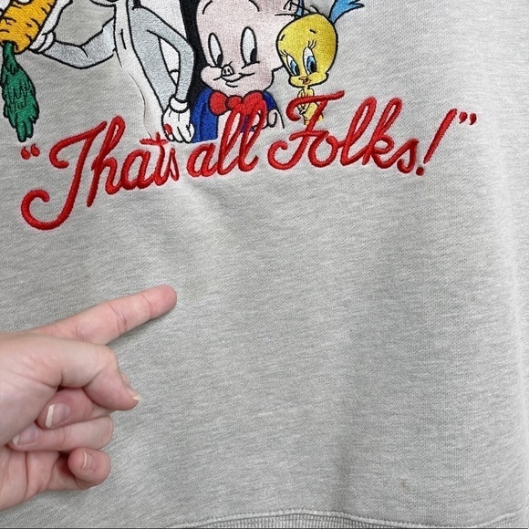 Vintage Looney Tunes Warner Brothers Crewneck - Picture 9 of 9